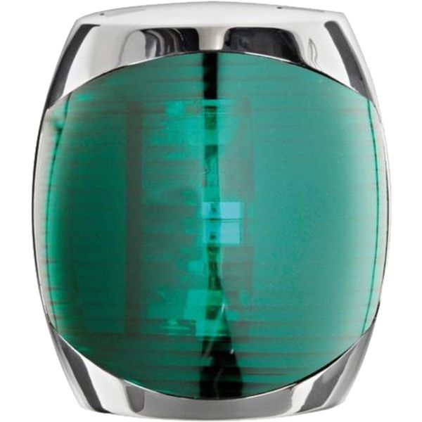 Starboard Green LED Navigation Light (Stainless Steel / 12V & 24V)