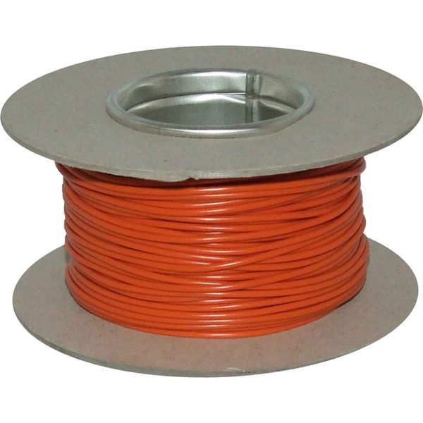 AMC 1 Core TW Cable 21/0.30 1.5mm2 100m Orange