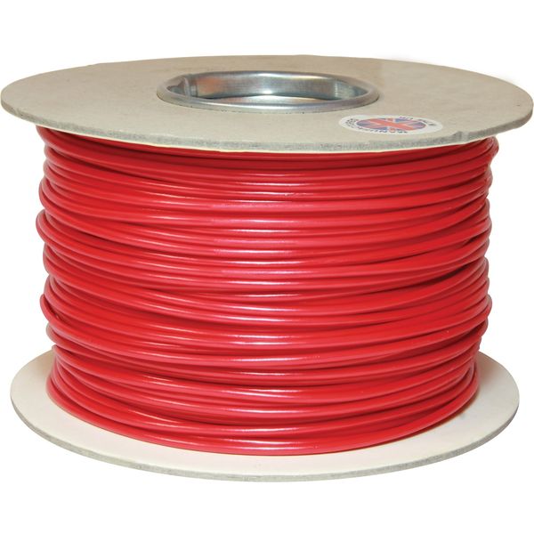 AMC 1 Core TW Cable 28/0.30 2.0mm2 50m Red