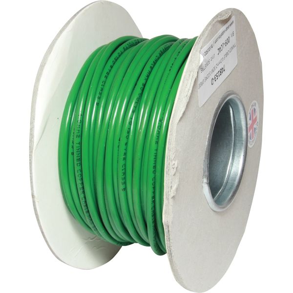Oceanflex 1 Core Tinned Cable 56/0.30 4.0mm2 30m Green