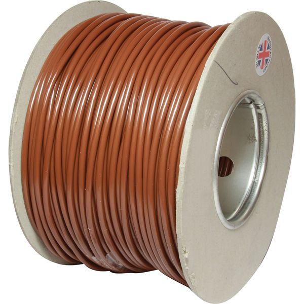 AMC 1 Core TW Cable 65/0.30 4.5mm2 100m Brown