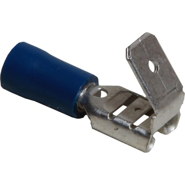 AMC Terminal Piggy Back Connector 6.3mm Blue (50)