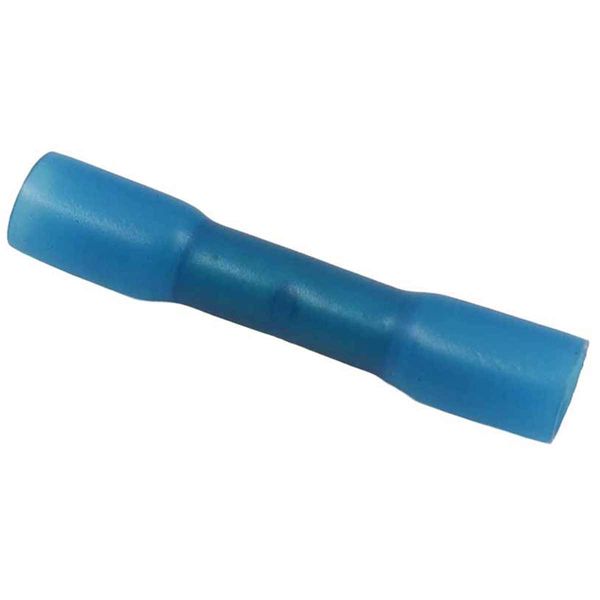 AMC Heat Shrink Terminal Thro' Connector Blue (10)