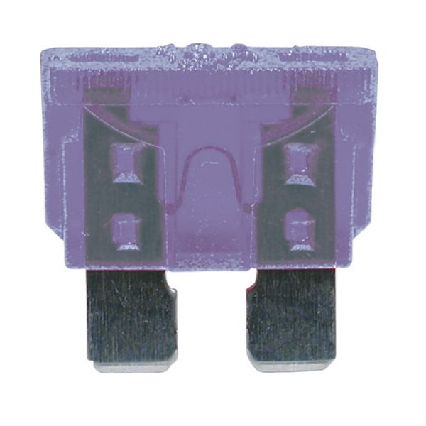 AMC Aftermarket Blade Fuse 19mm 3 Amp Violet (Pack of 50)