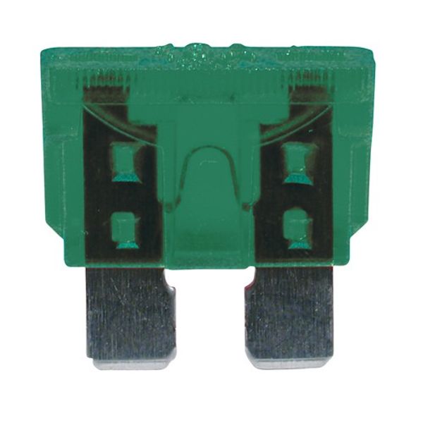 AMC Aftermarket Blade Fuse 19mm 30 Amp Green (Pack of 50)