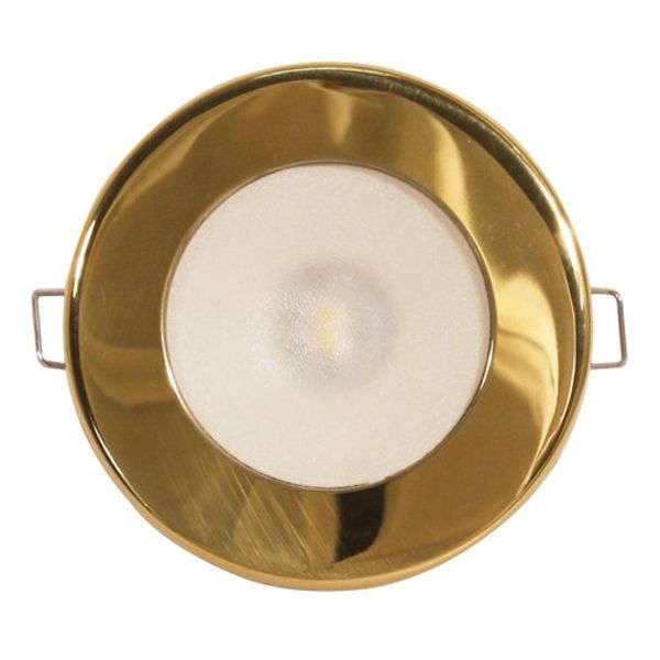 Quick Ted Downlighter Gold 10-30V 2W Warm LED IP40