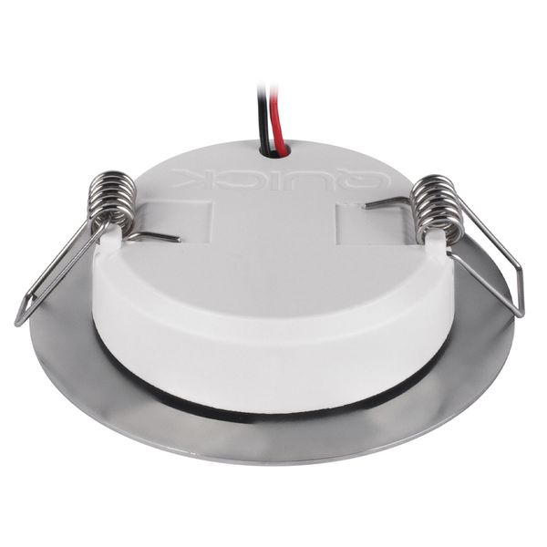 Quick Todd Downlighter Stainless Steel 10-30V 2W Daylight LED IP65