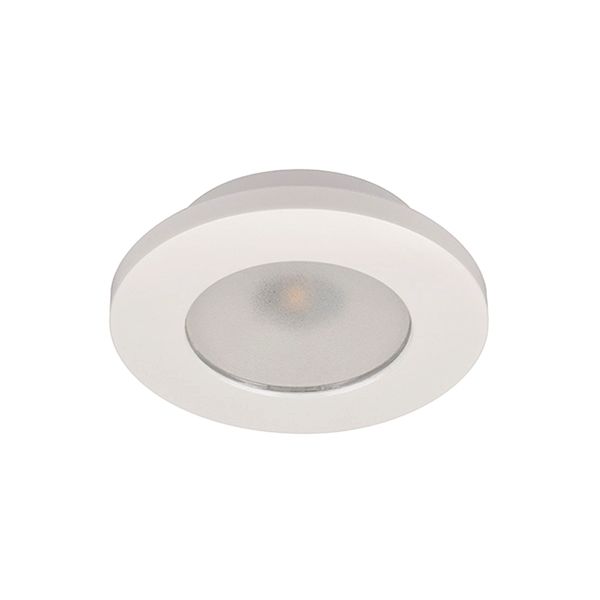 Quick Ted Downlighter White 10-30V 2W Daylight LED Screw Fit