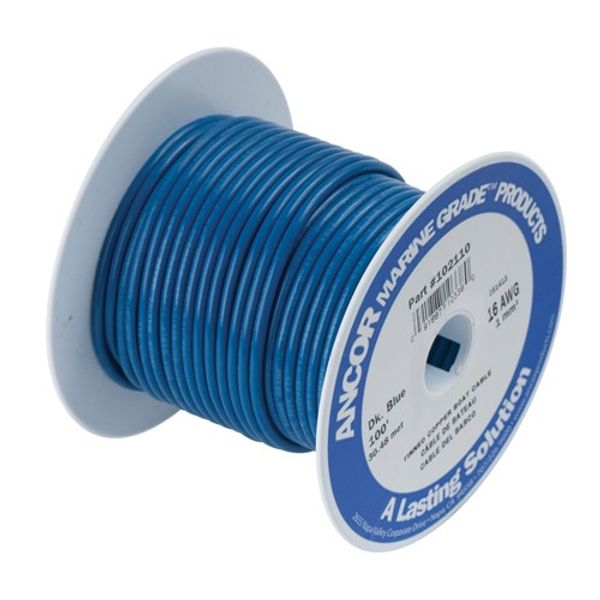 Ancor Tin Cable 1 Core 30m/100 Blue 12 AWG