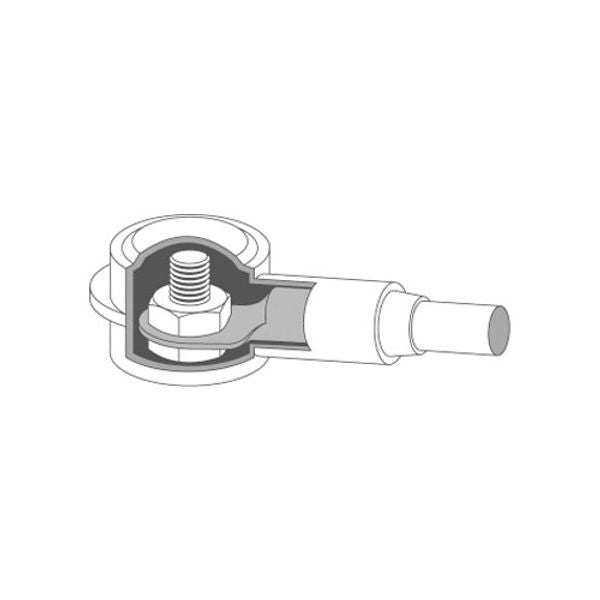 Blue Sea Cable Cap Stud Red Cable 35-70mm2 (Each)