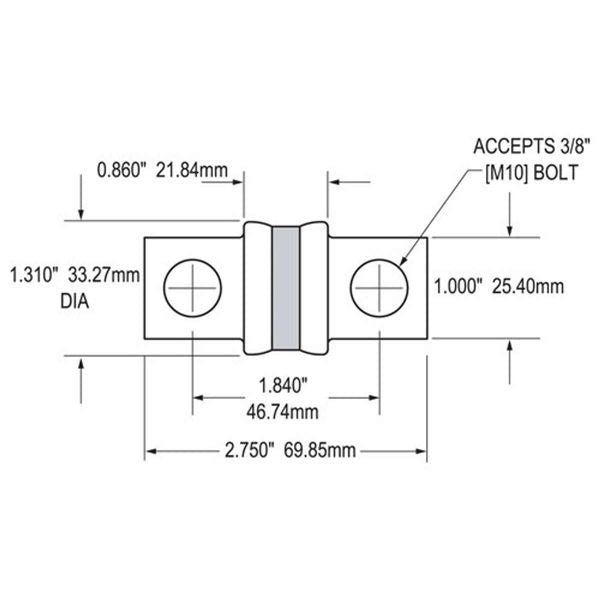 Blue Sea Fuse A3T (Class T) 110 Amp