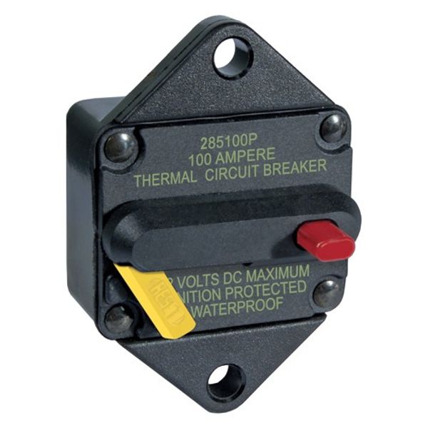 Blue Sea 285 Panel Mount Circuit Breaker 50A