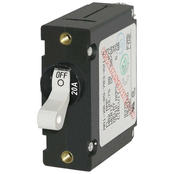 Blue Sea Circuit Breaker 20A White