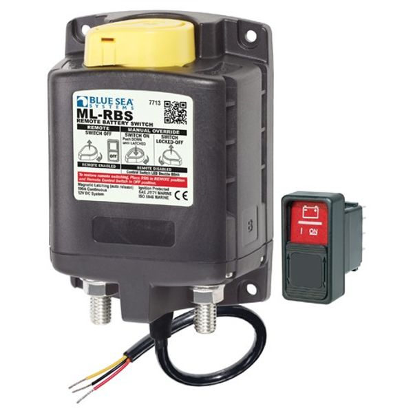 Blue Sea ML-RBS Manual Control Auto-Release 12V