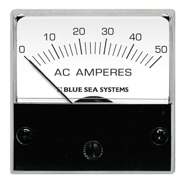 Blue Sea Analogue Ammeter AC Micro 0-50A