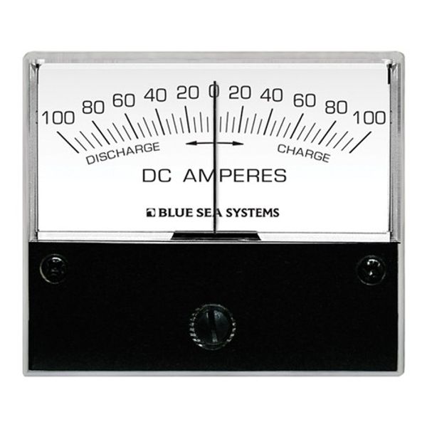 Blue Sea Analogue Ammeter DC 100-0-100 2-3/4"