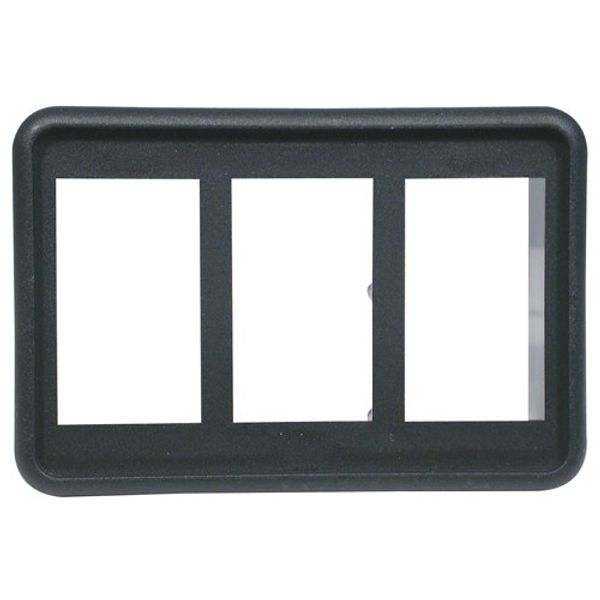 Blue Sea Contura 3 Position Panel Black