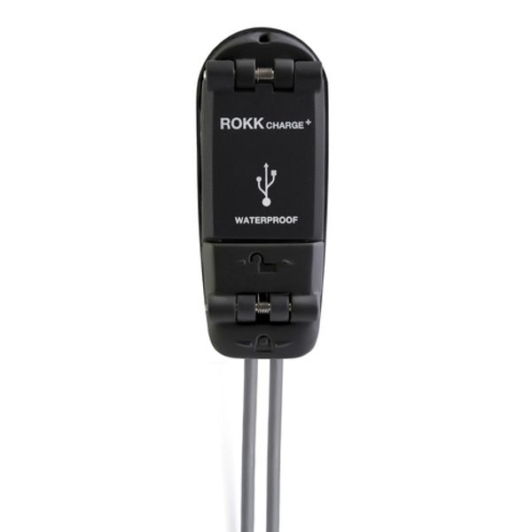 Scanstrut Dual USB Charger + Socket 12/24V Waterproof Black