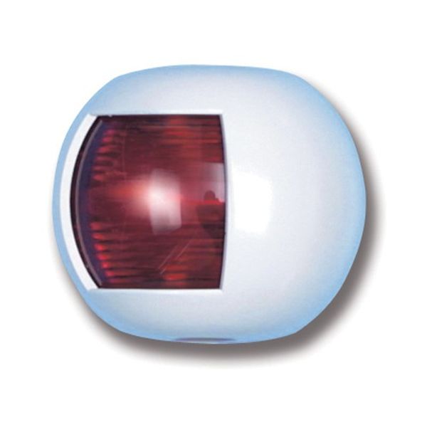 Trem Round Nav Light Port White 12V (12m)