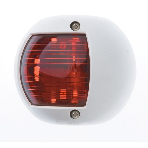 Trem Round Nav Light Port White 12V (20m)