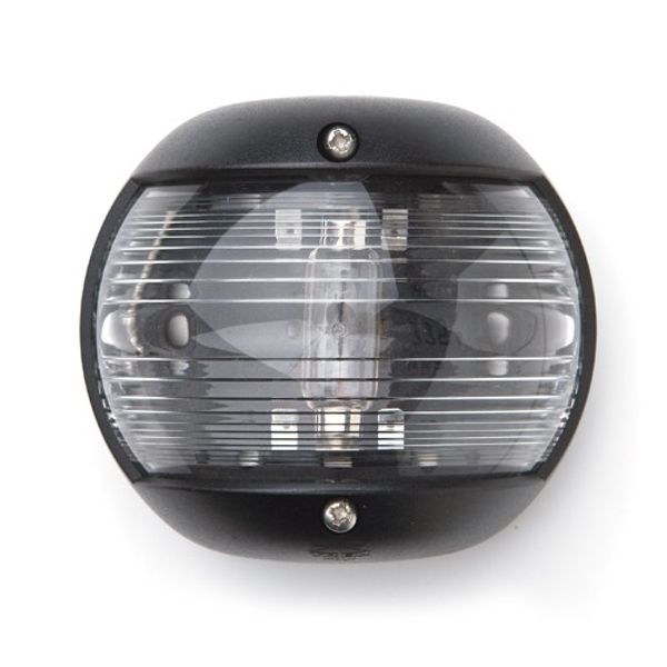 Trem Round Nav Light Mast Black 12V (20m)