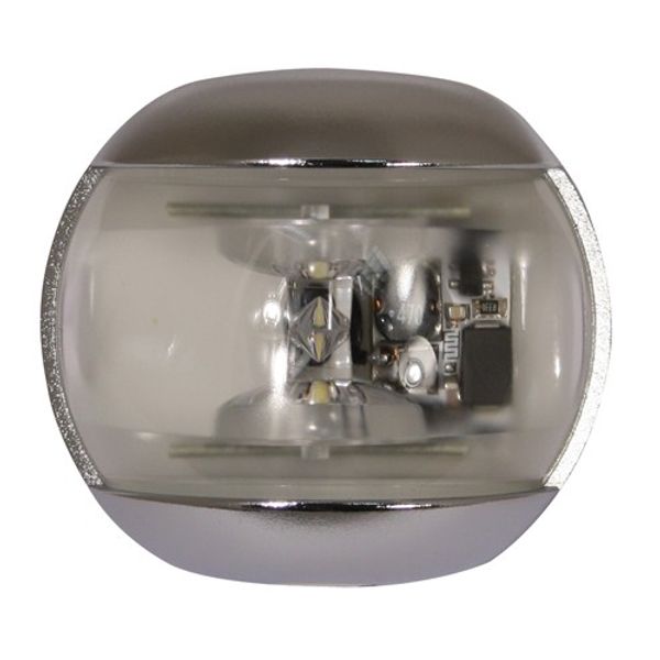 Trem Round LED Nav Light Masthead Chrome 12V (20m)