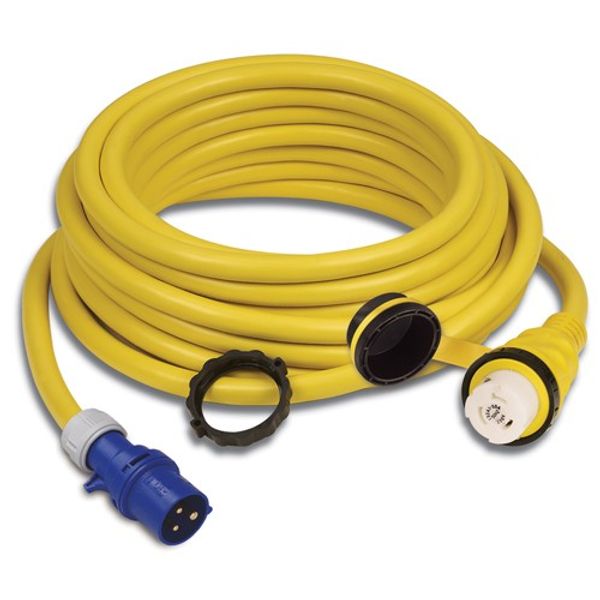 Marinco 32A 230V Extension Lead 15m with Mains Site Plug