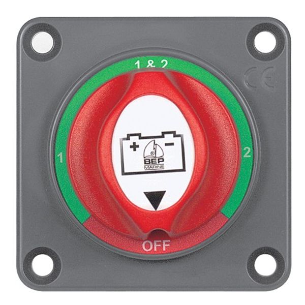 BEP 701S-PM Panel Mounted Battery Switch 200A 1-2-B-O