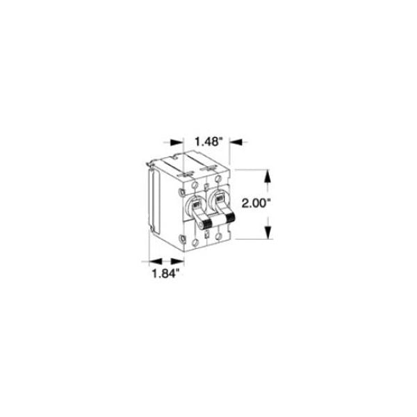 BEP Magnetic AC Circuit Breaker 20A Double Pole