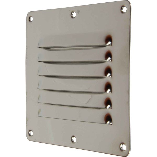 Osculati Stainless Steel Louvered Air Vent (127mm x 115mm)