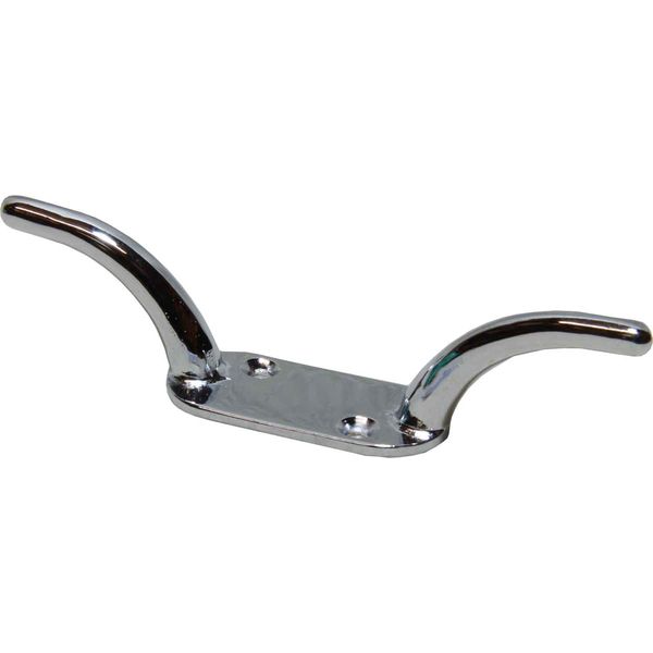 Osculati Chrome Plated Brass Belaying Cleat (130mm)