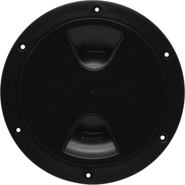 Osculati Plastic Watertight Inspection Cover (Black / 152mm Opening)