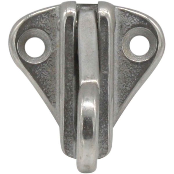 Osculati Stainless Steel Plate Hook with Spring Catch (5mm)