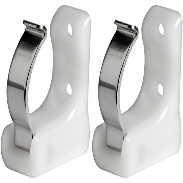 Osculati Sprung Pole Clips for 25-35mm Poles (Per Pair)