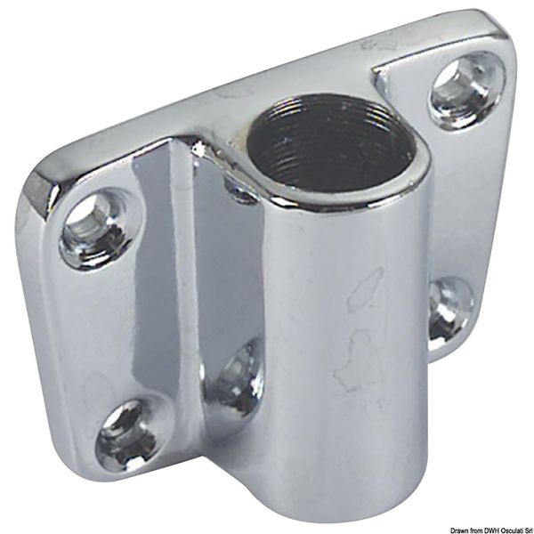 Osculati Chromed Brass Rowlock Side Socket 14mm ID