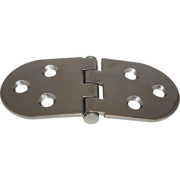 Osculati Stainless Steel Heavy Duty Hinge (130 x 60mm / Reversed Pin)