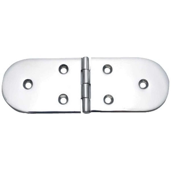 Osculati Stainless Steel 180 Degree Hinge (190 x 65mm / Standard Pin)