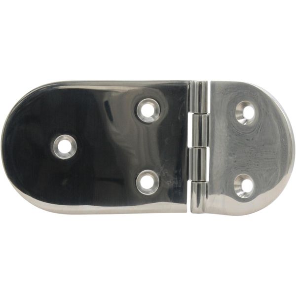 Osculati Stainless Steel Hinge (145mm x 65mm / Standard Pin)