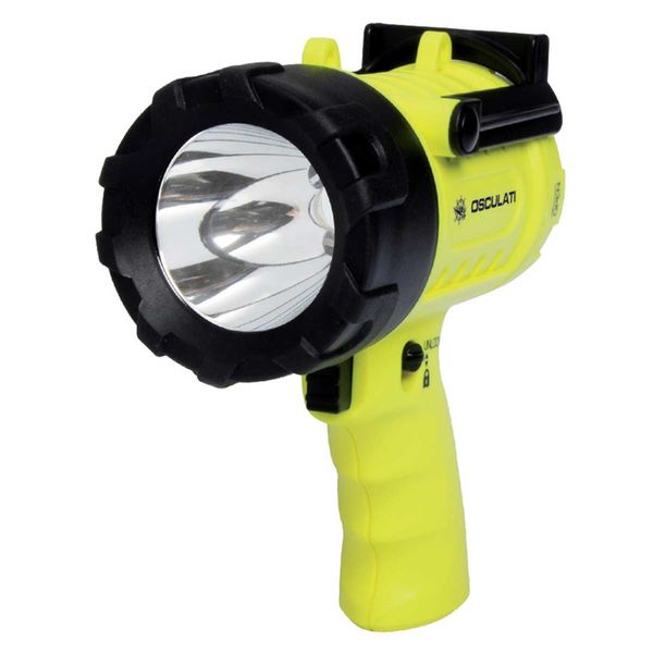 Osculati Extreme Plus Watertight LED Torch Florescent Yellow Case