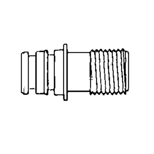 Flojet Quad Port x 1/2" BSP Kit Straight