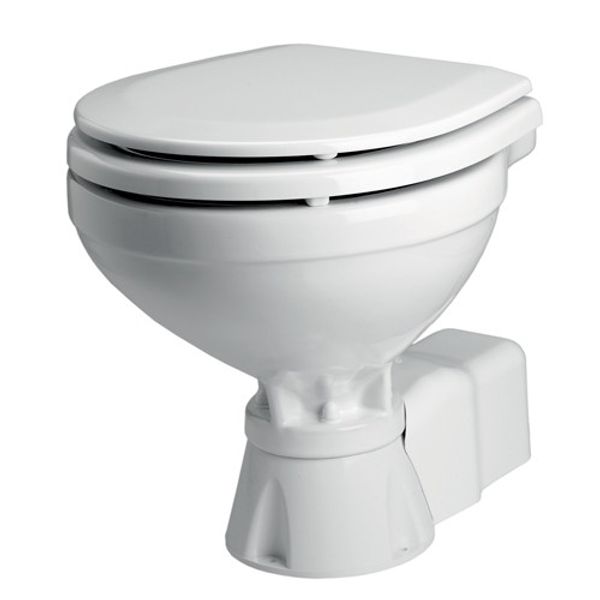 Johnson Aqua-T Compact Toilet 12V Sea Water Flush