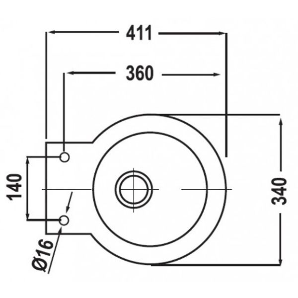 Ocean Laguna Silent Electric Toilet 12V