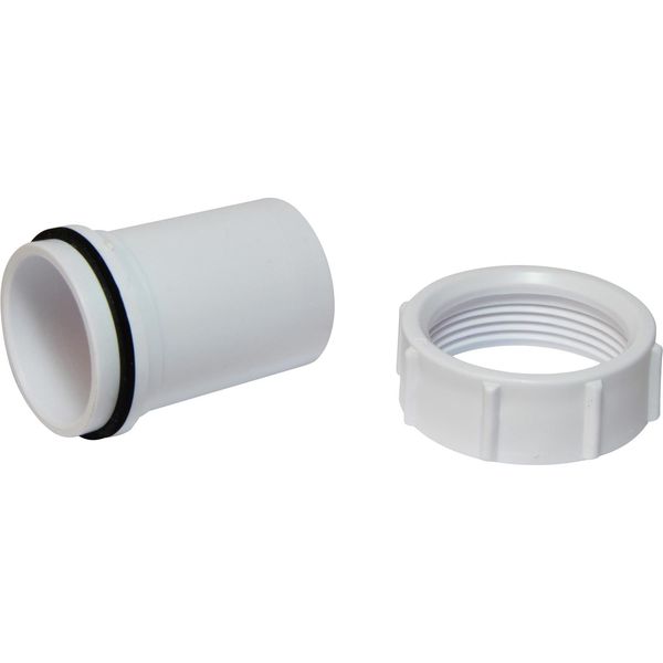 AG Sink Waste Connector Straight Plastic 1-1/2" BSP