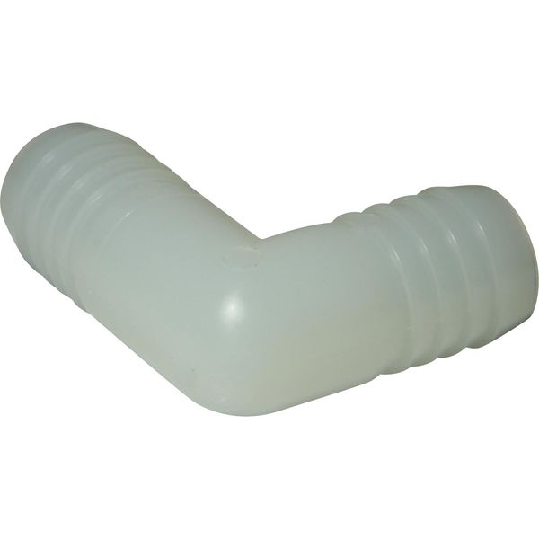 AG Plastic Elbow 3/4" Hose Barbs Packaged