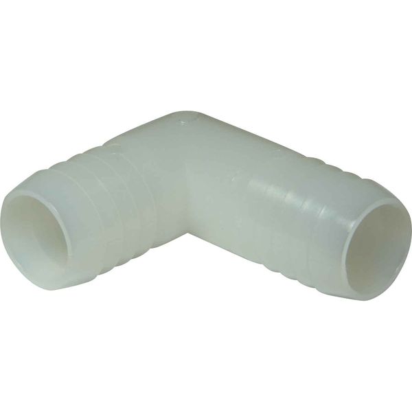 AG Plastic Elbow 3/4" Hose Barbs Packaged