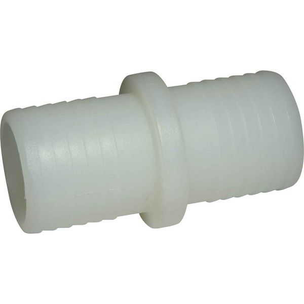 AG Plastic Straight Connector 1-1/2" Hose Packaged