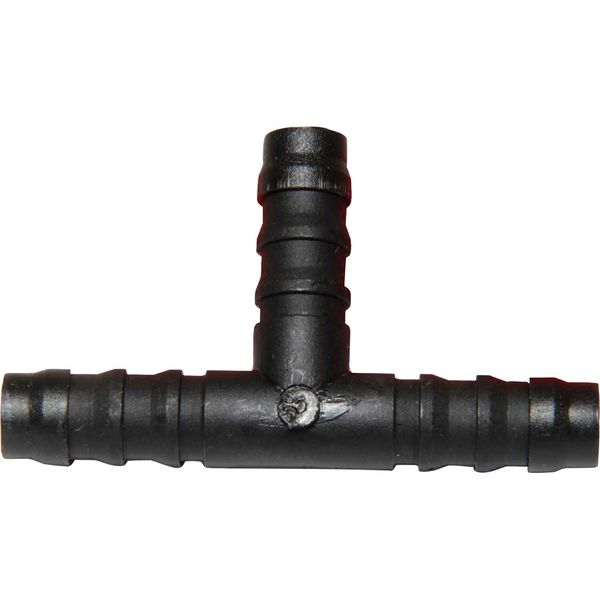 AG Plastic Tee 1" Hose Barbs