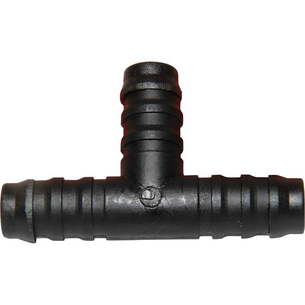 AG Plastic Tee 1/2" Hose Packaged