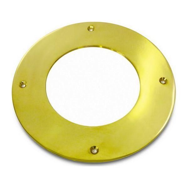 AG Trim Ring to Suit 4.5" OD Flue Pipe Brass