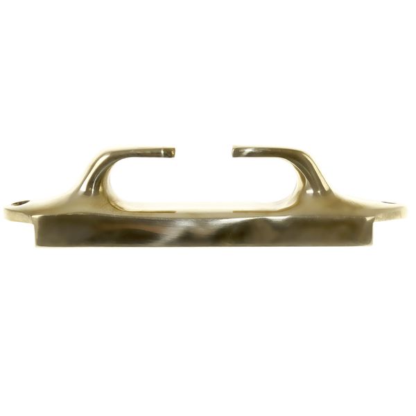 AG Fairlead 7" Brass Straight Lipped Side